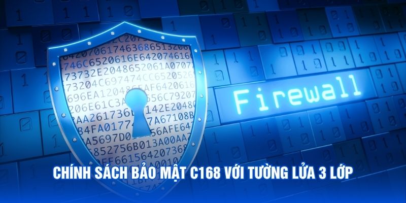 Chính sách bảo mật C168 với tưởng lửa 3 lớp